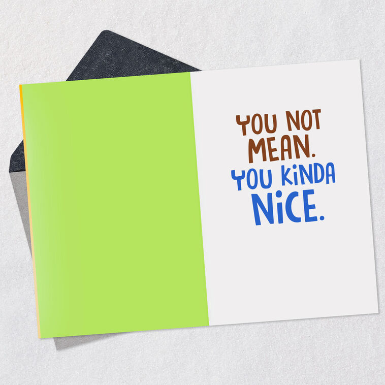 Hallmark You Not Mean Funny Boss's Day Card