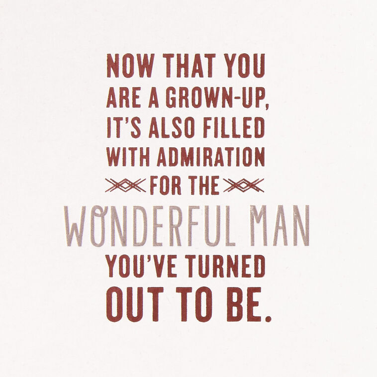 Hallmark You're A Blessing Son Birthday Card