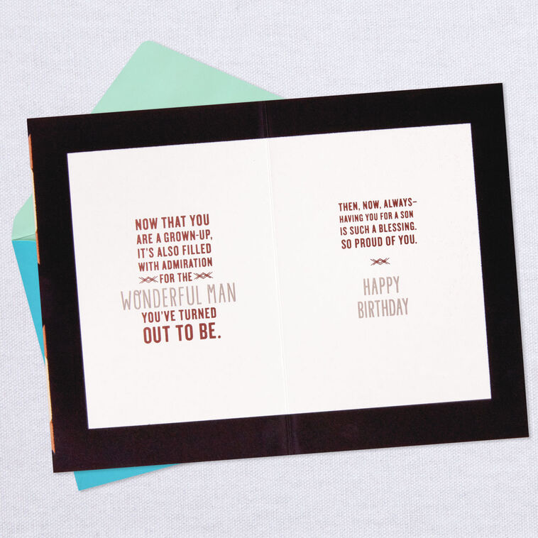 Hallmark You're A Blessing Son Birthday Card