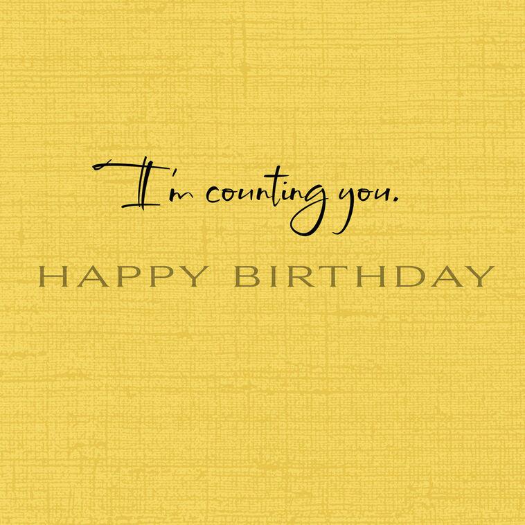 Hallmark You're A Blessing To Me Birthday Card