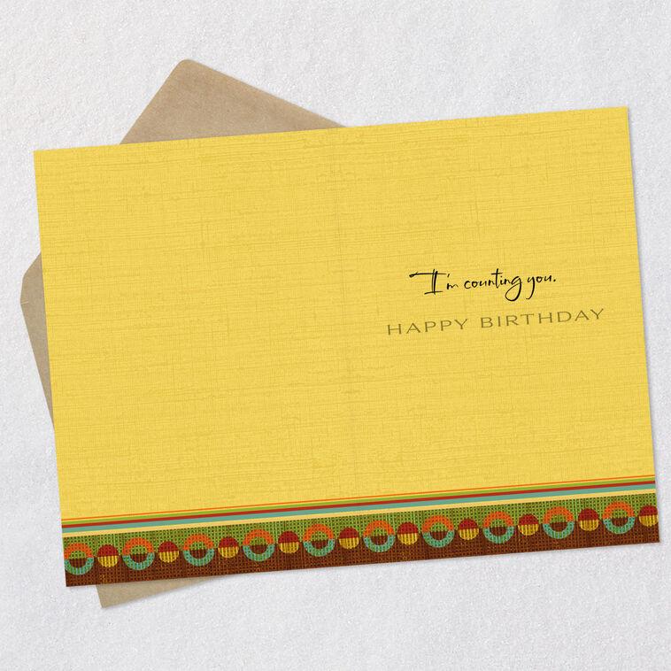 Hallmark You're A Blessing To Me Birthday Card