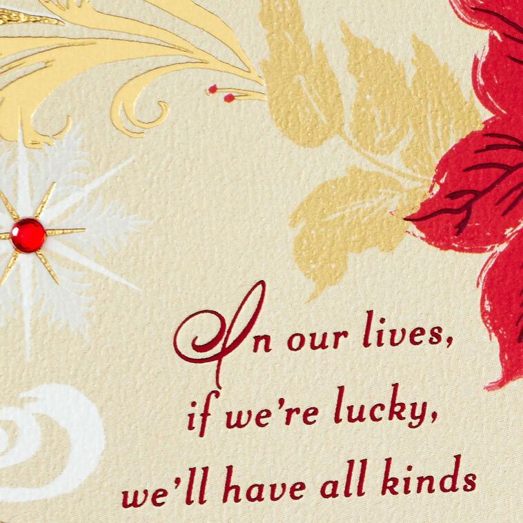 Hallmark You're A Cherished Friend Christmas Card