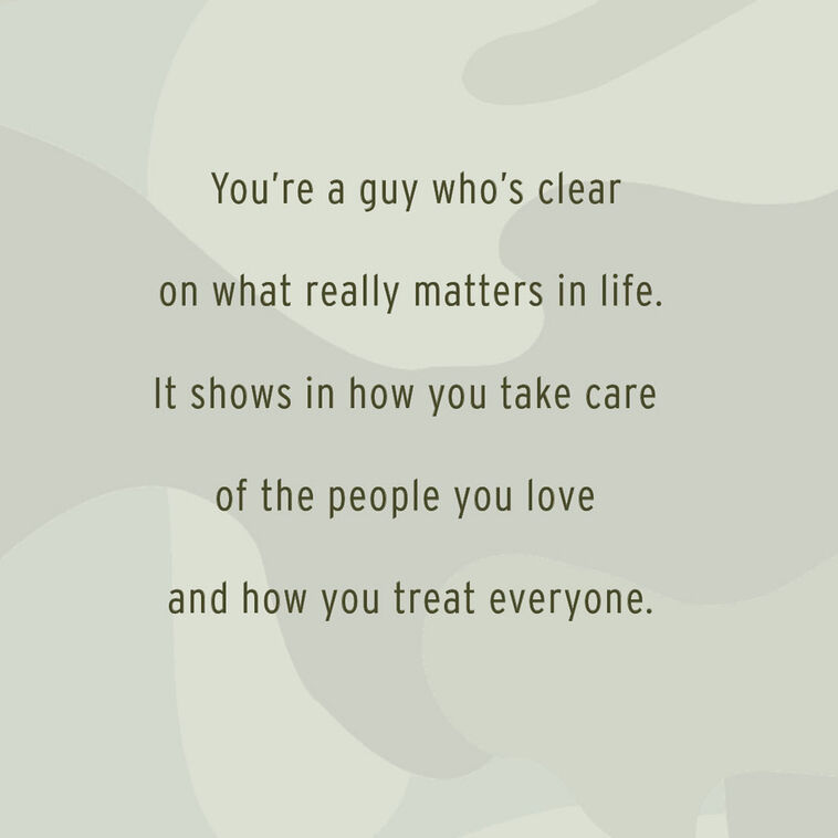 Hallmark You're A Good Man Father's Day Card