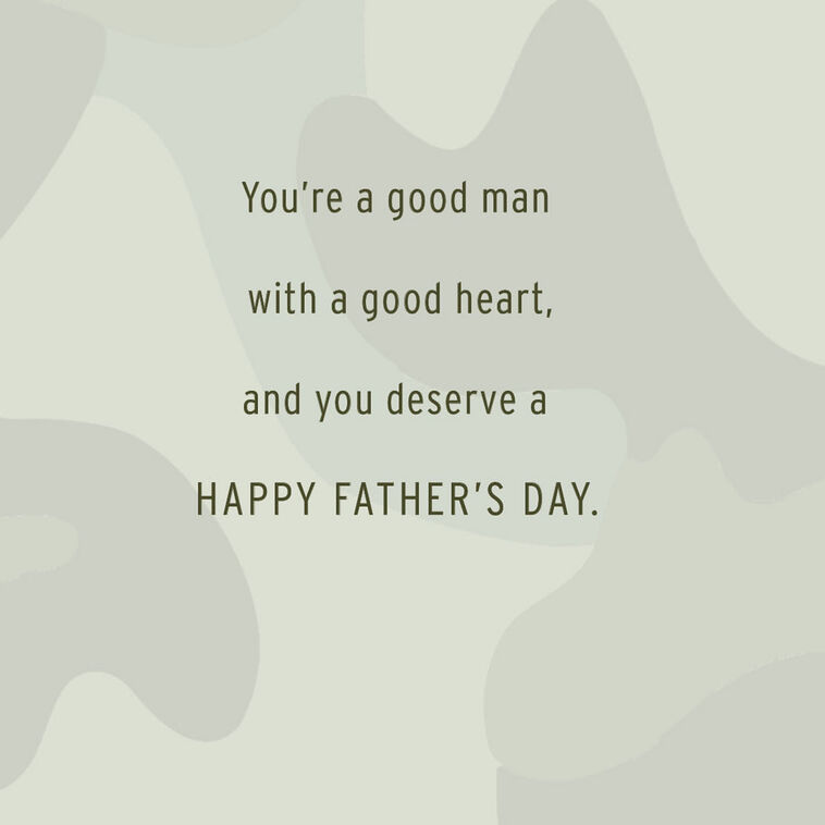Hallmark You're A Good Man Father's Day Card