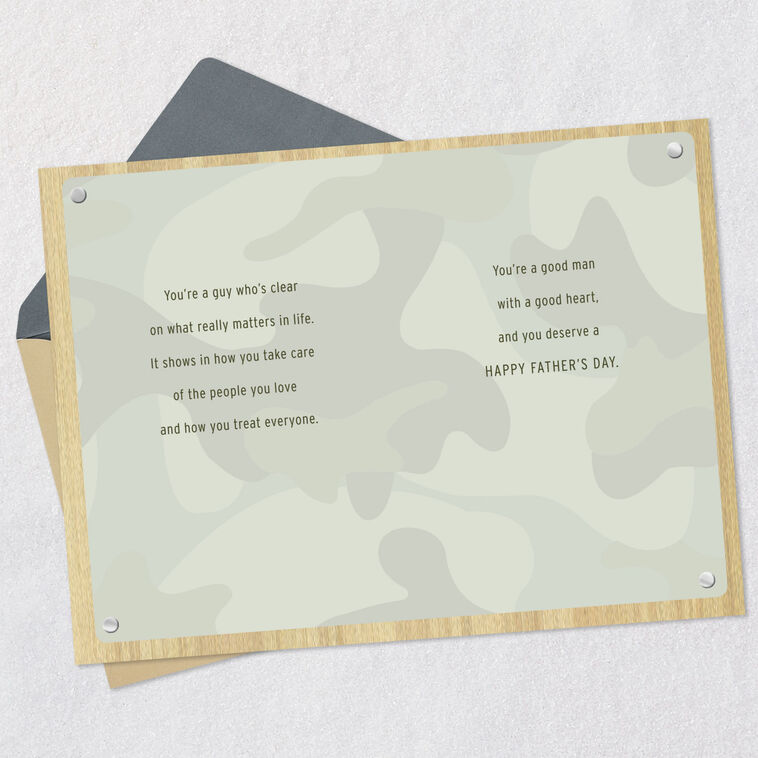 Hallmark You're A Good Man Father's Day Card
