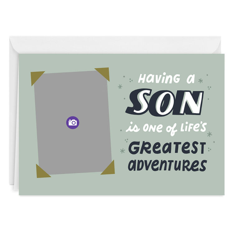 Hallmark You're A Great Adventure Son Custom Card