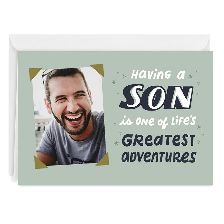 hallmark You're a Great Adventure Son Custom Card
