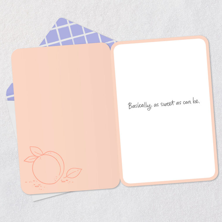 Hallmark You're A Peach Card