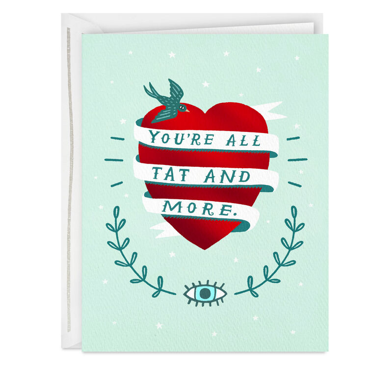 hallmark You're All Tat and More Card