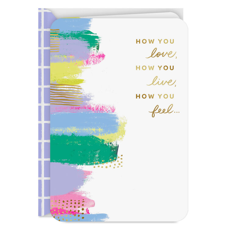 hallmark You're Always Worthy Encouragement Card
