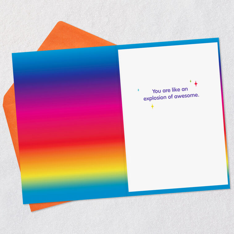 Hallmark You're An Explosion Of Awesome Funny Card