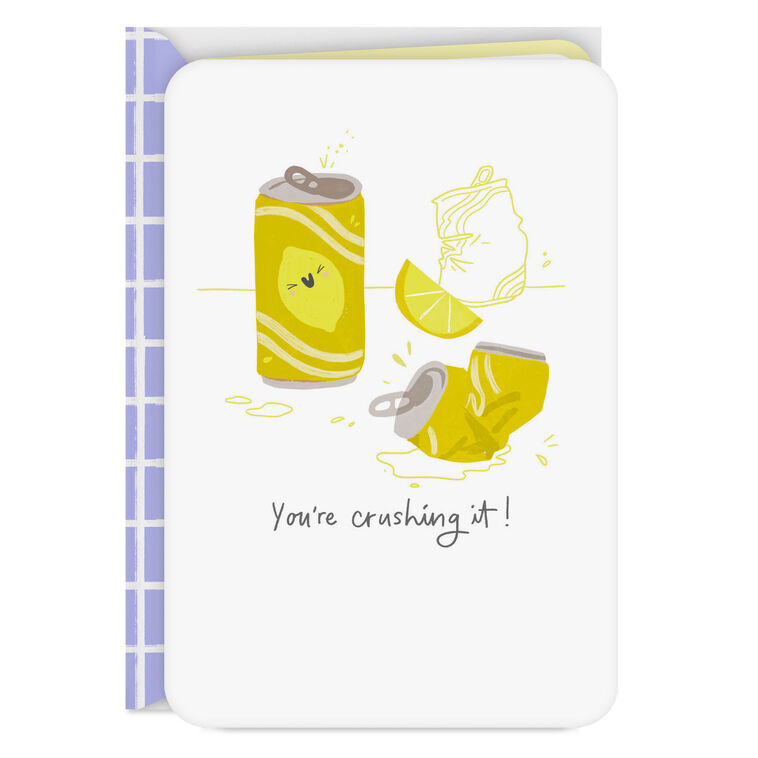 hallmark You're Crushing It Congratulations Card