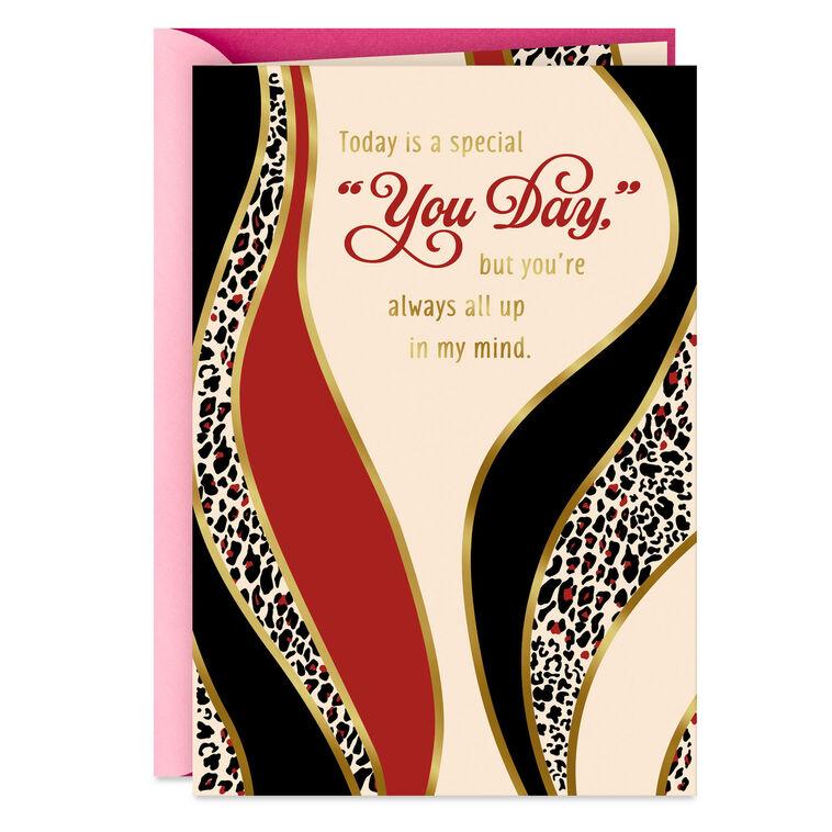 hallmark You're Everything to Me Birthday Card