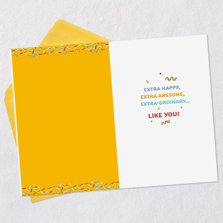 Hallmark You're Extra Awesome Birthday Card