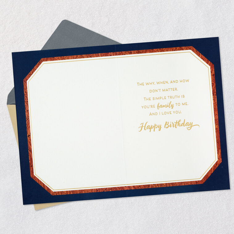 Hallmark You're Family To Me Birthday Card