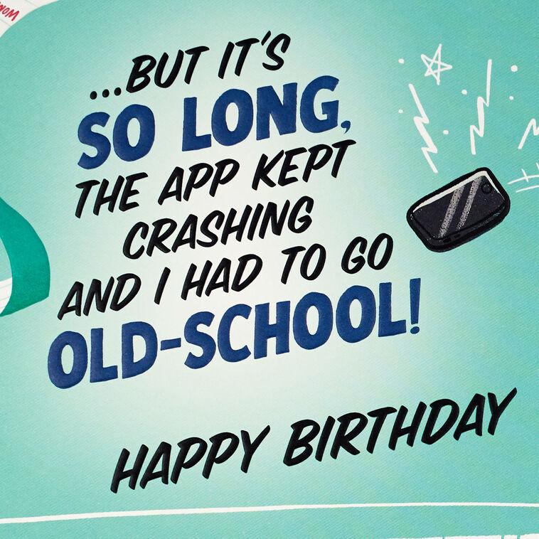Hallmark You're Great Birthday Card For Grandson