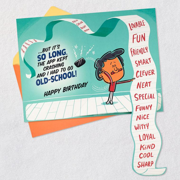 Hallmark You're Great Birthday Card For Grandson