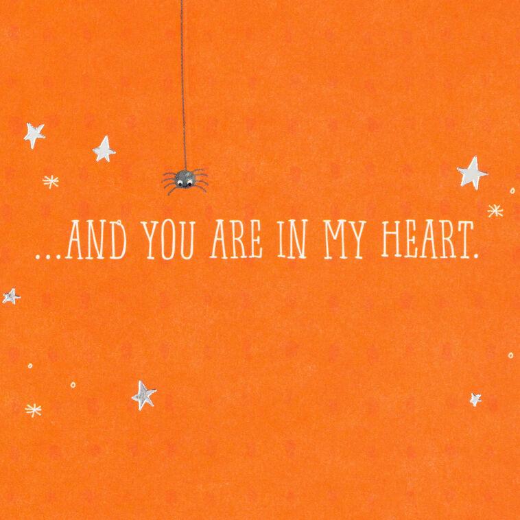 Hallmark You're In My Heart Halloween Card