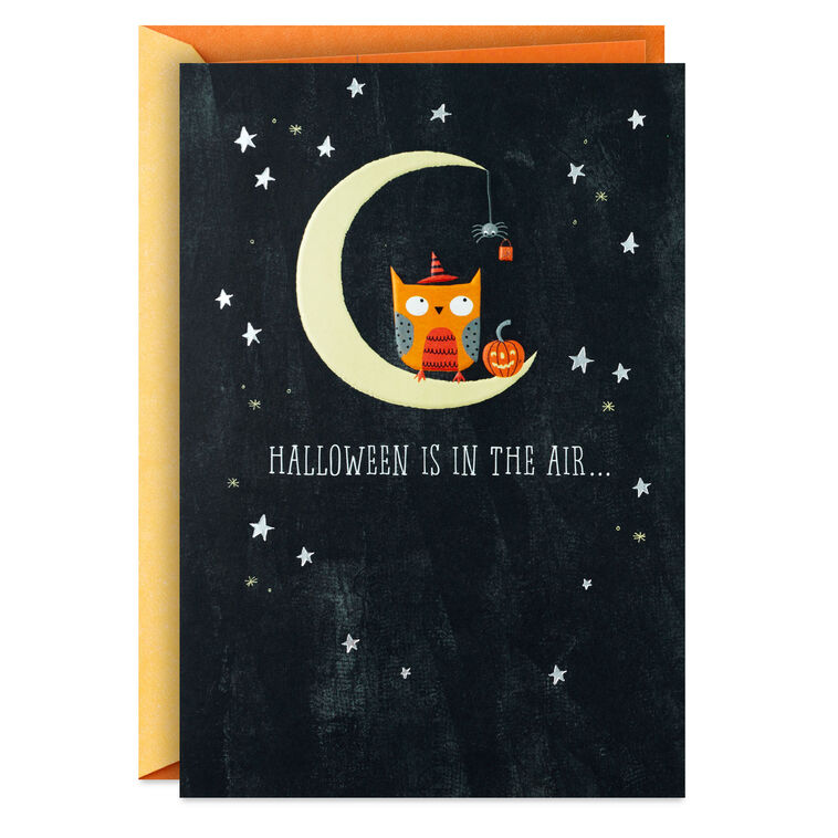 hallmark You're in My Heart Halloween Card