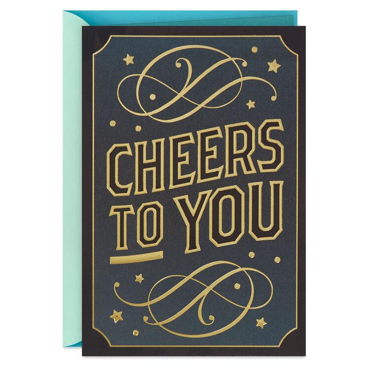 hallmark You're Living Proof Birthday Card