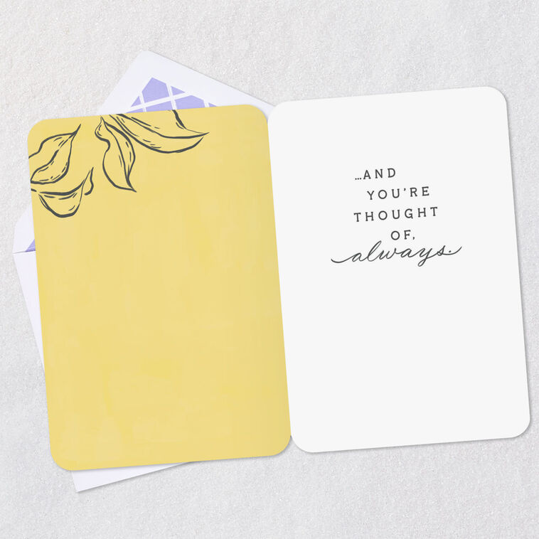 Hallmark You're Never Alone Encouragement Card