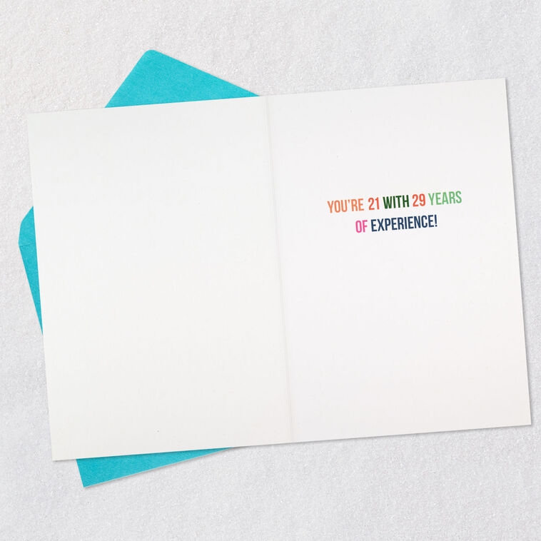 Hallmark You're Not 50 Funny 50th Birthday Card