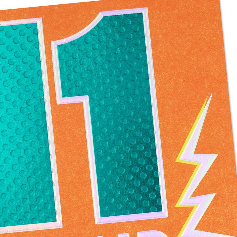 Hallmark You're One Cool Kid 11th Birthday Card