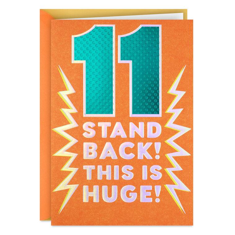 hallmark You're One Cool Kid 11th Birthday Card