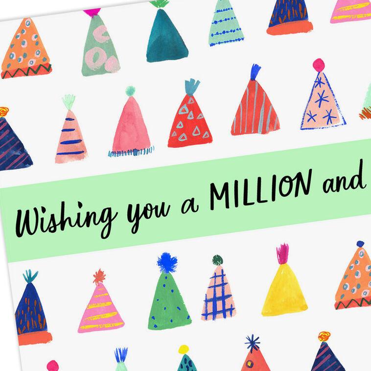 Hallmark You're One In A Million Birthday Card