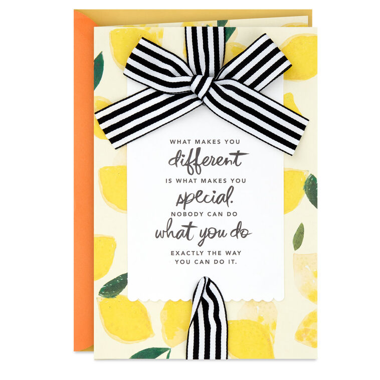 hallmark You're One of a Kind Birthday Card