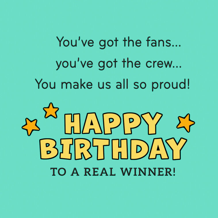 Hallmark You're Our MVP Birthday Card For Boy