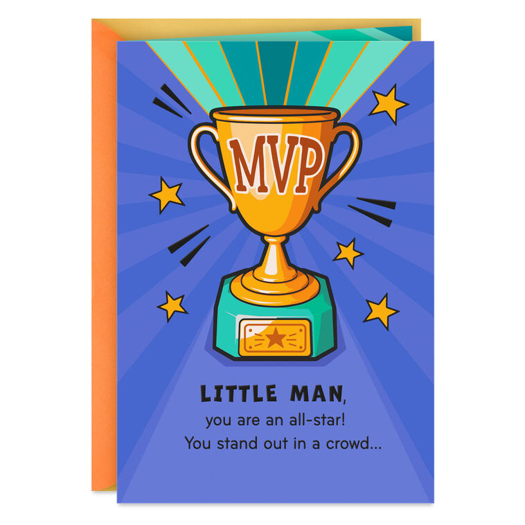 hallmark You're Our MVP Birthday Card for Boy