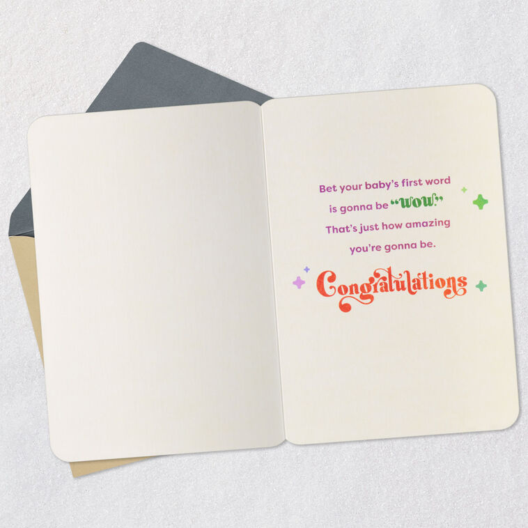 Hallmark You're Pregnant New Baby Card
