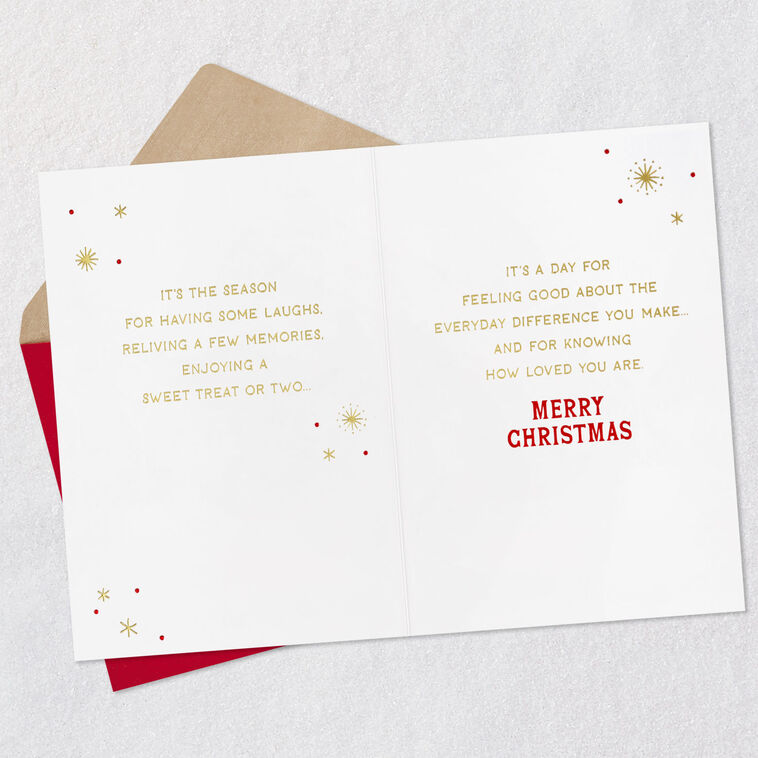 Hallmark You're So Loved Christmas Card For Dad
