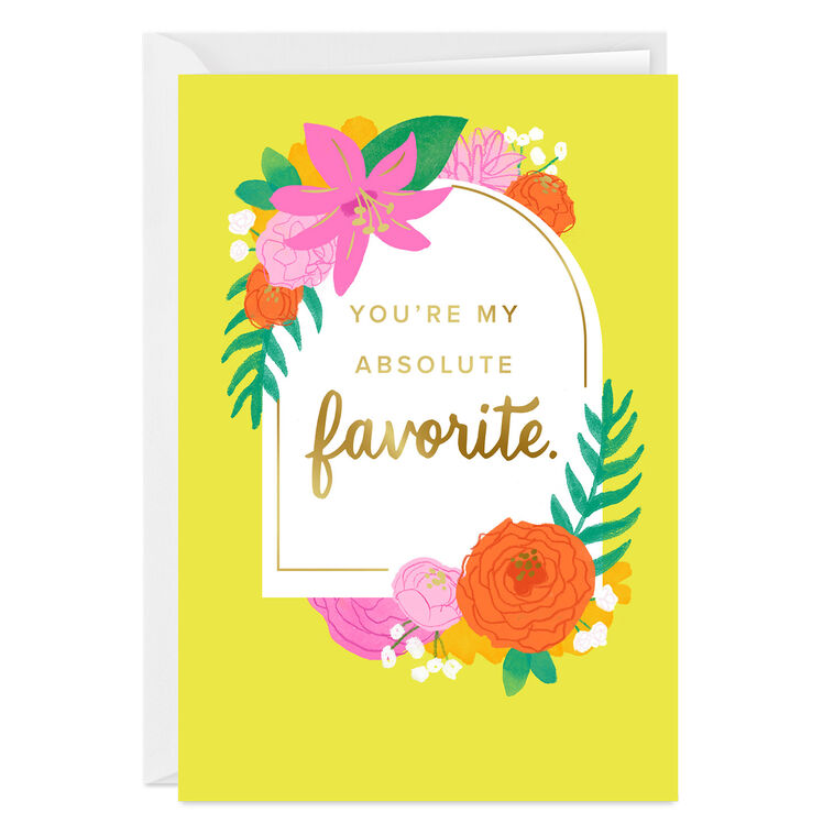 hallmark You're the Absolute Best Custom Card