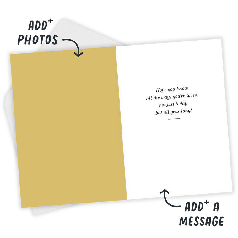 Hallmark You're The Best Custom Love Card