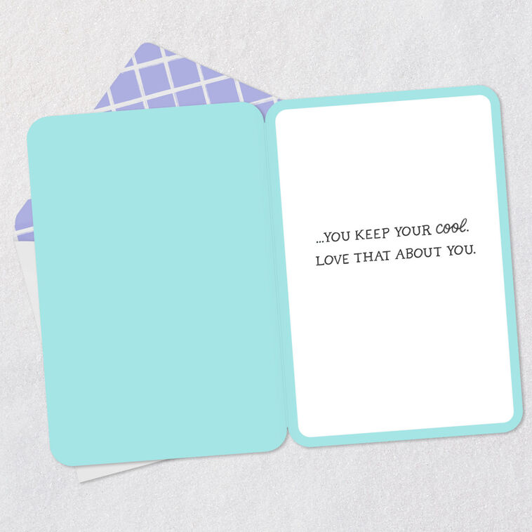 Hallmark You're The Cool To My Hot Mess Love Card