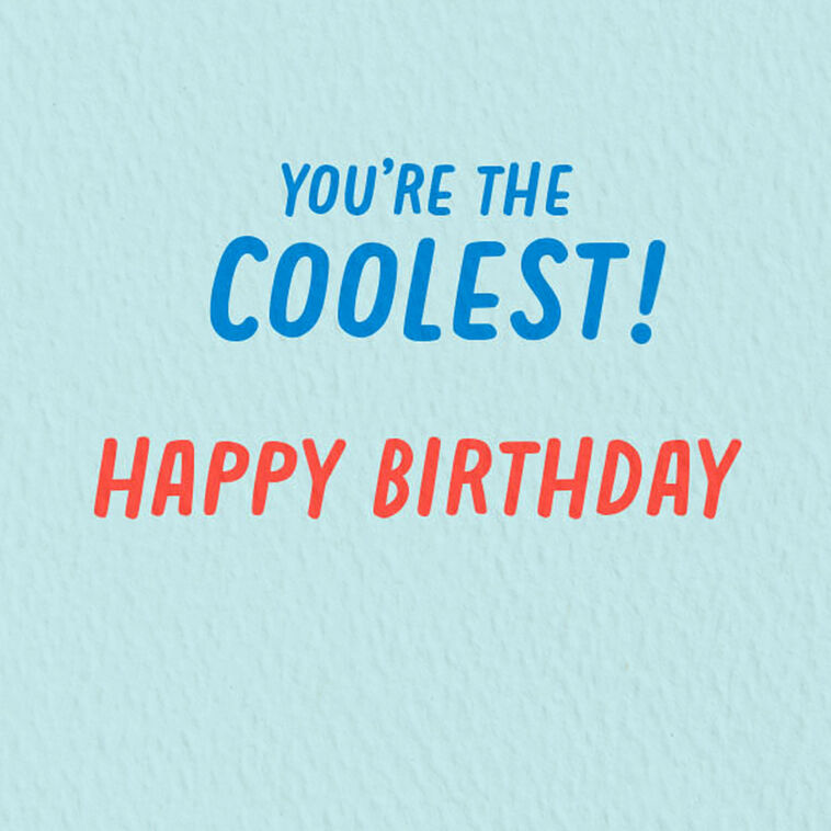 Hallmark You're The Coolest Birthday Card