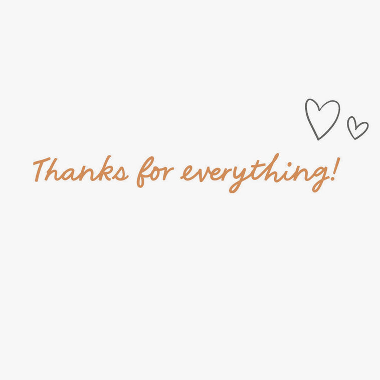Hallmark You're The Sweetest Thank You Card