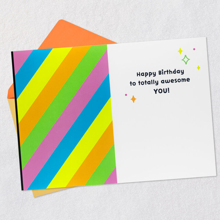 Hallmark You're Totally Awesome 8th Birthday Card