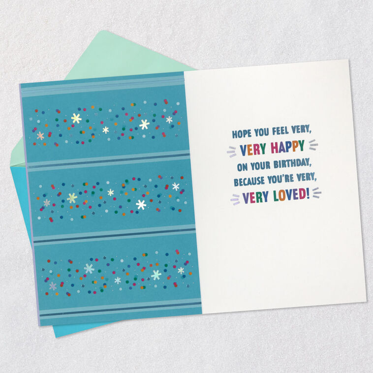 Hallmark You're Very Loved Birthday Card