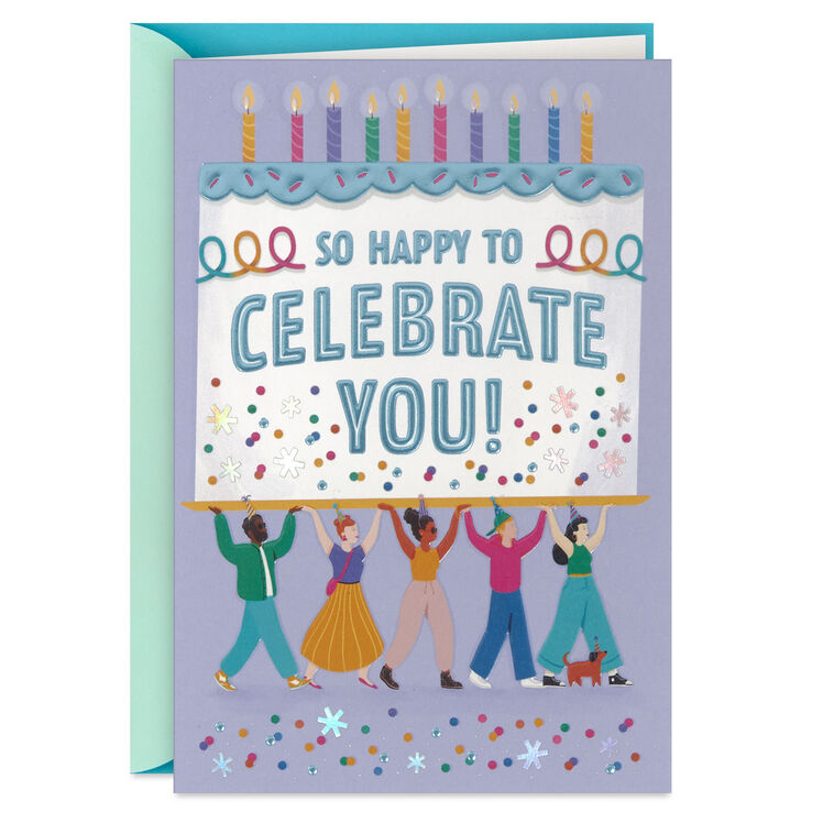 hallmark You're Very Loved Birthday Card