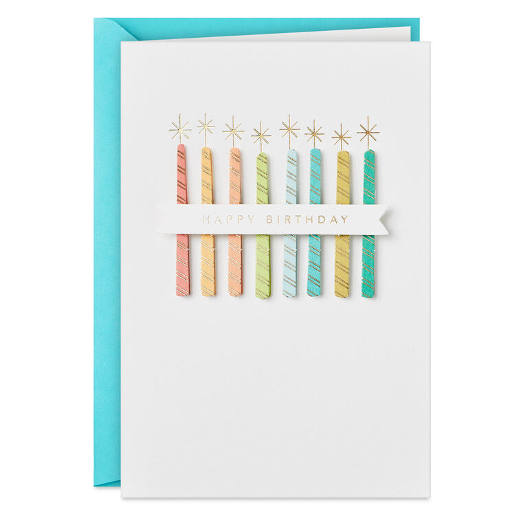 hallmark You Shine in So Many Ways Birthday Card