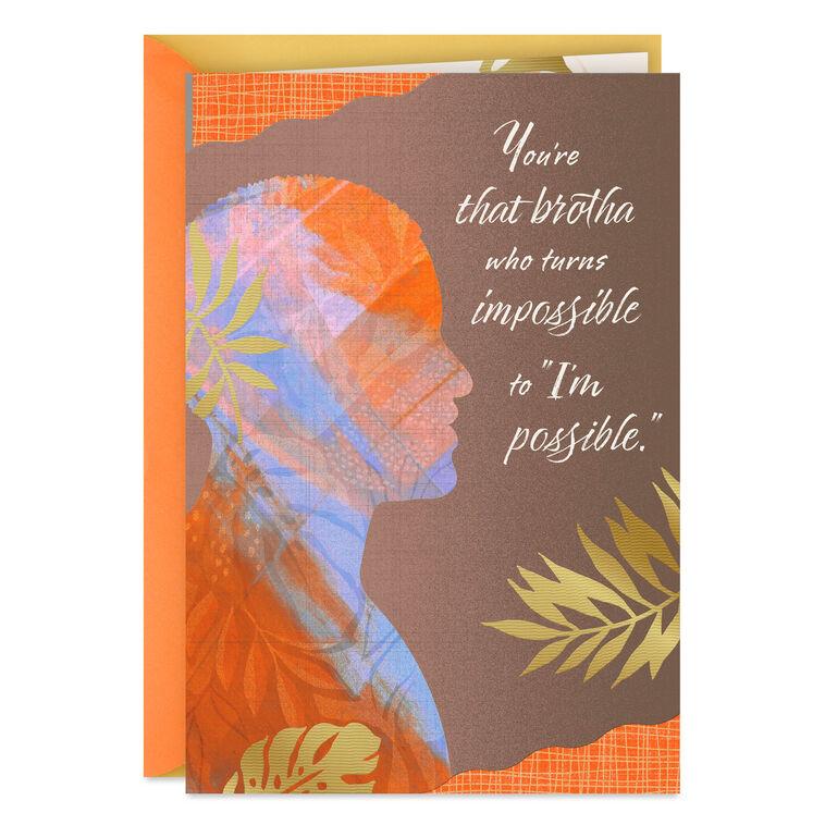 hallmark You Simply Inspire Birthday Card