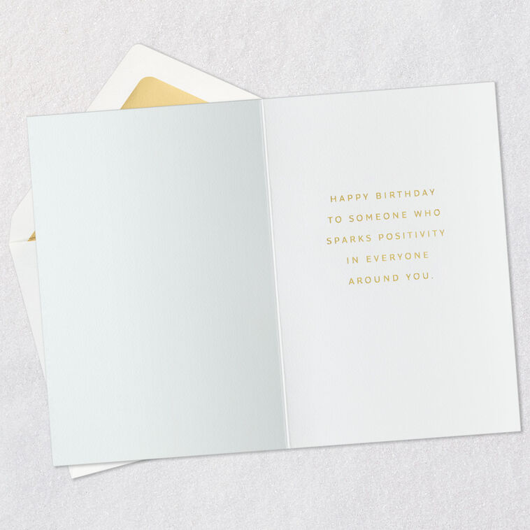 Hallmark You Spark Positivity Birthday Card