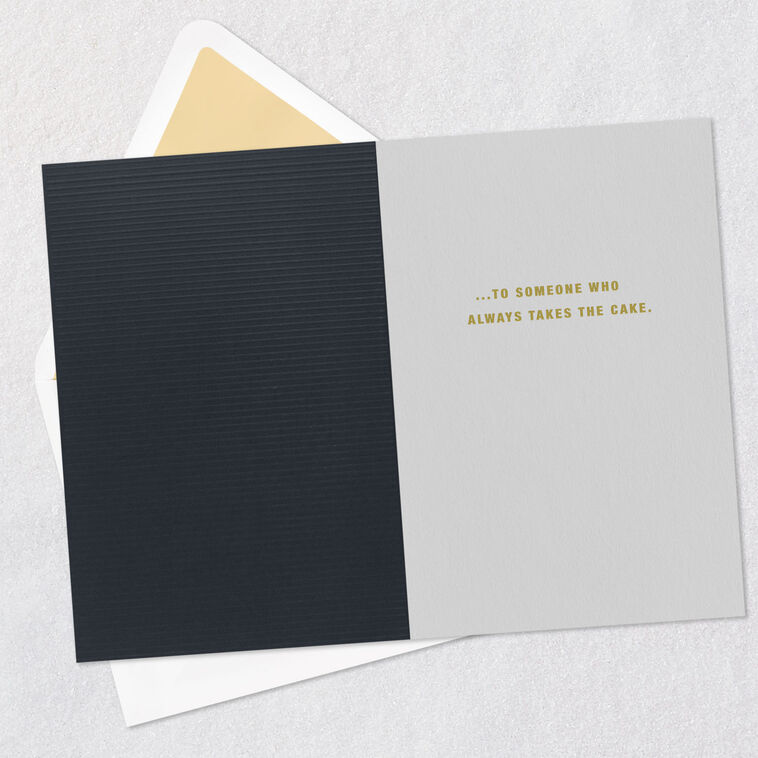 Hallmark You Take The Cake Birthday Card