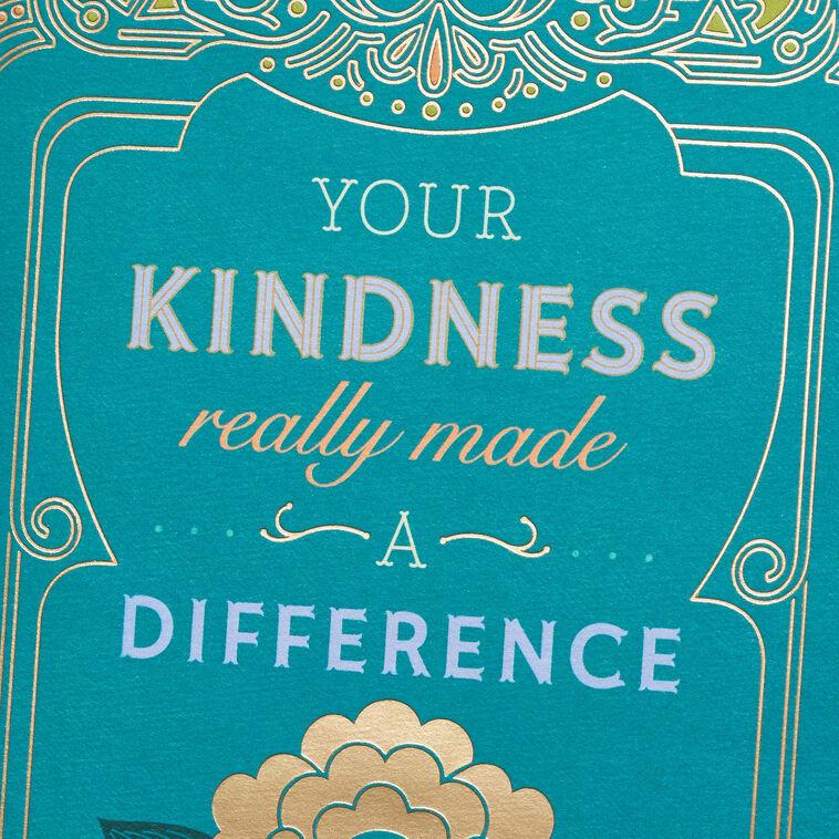 Hallmark You Touched My Heart Thank-You Card