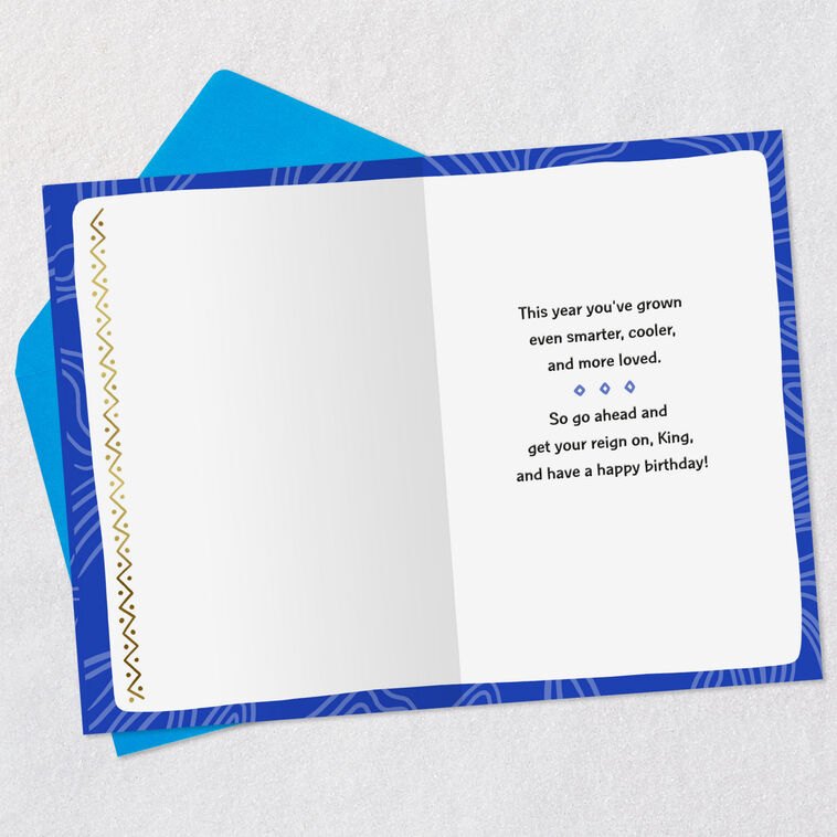 Hallmark Young King Birthday Card For Him