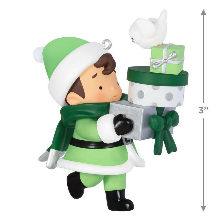 Hallmark Young Santa Mystery Ornament