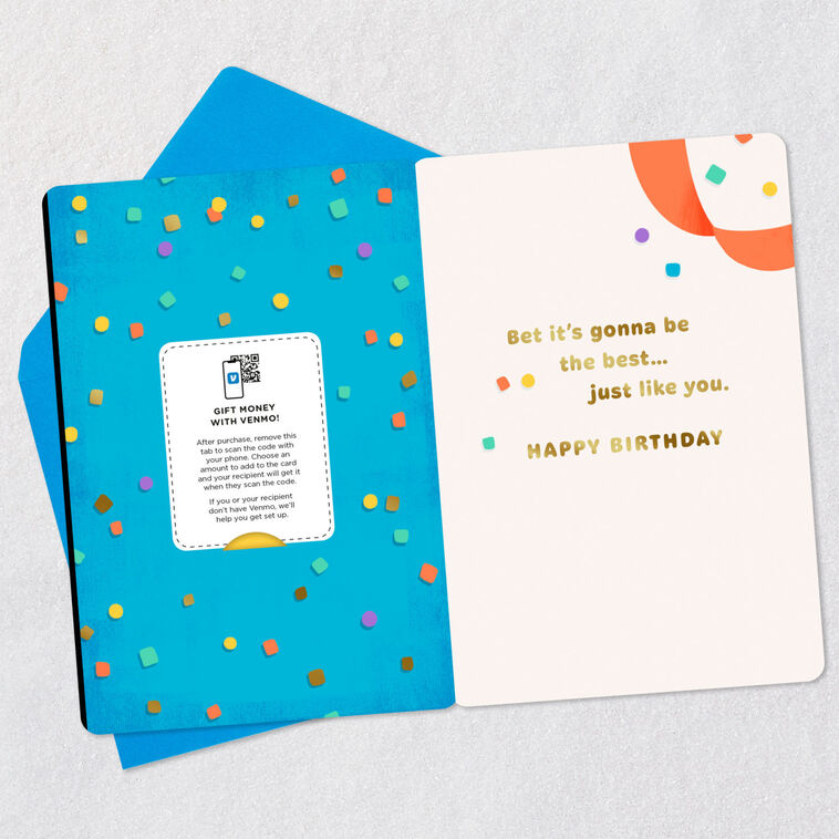 Hallmark Your Day Your Way Venmo Birthday Card